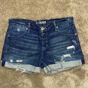 Hudson denim shorts, size 28